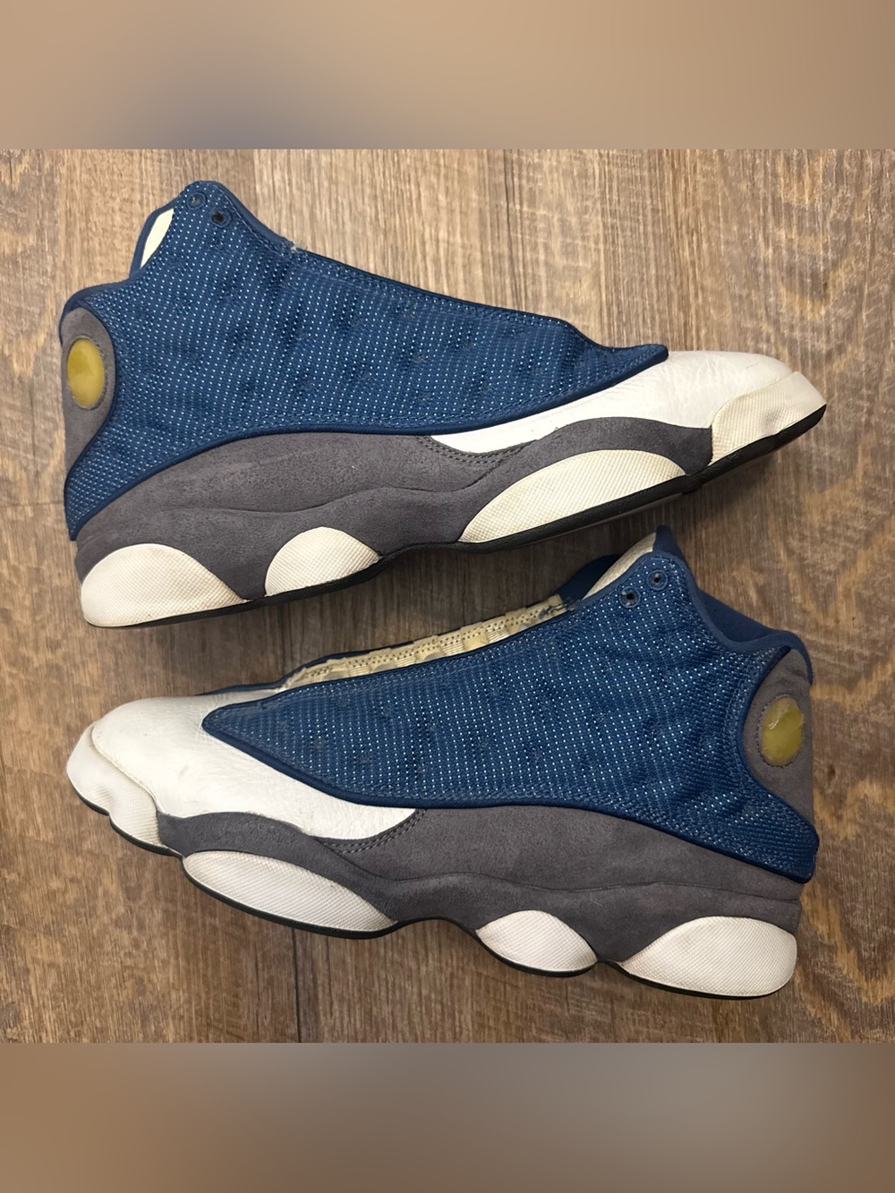 Nike Air Jordan 13 XIII Retro Flint 2010 Blue Grey White